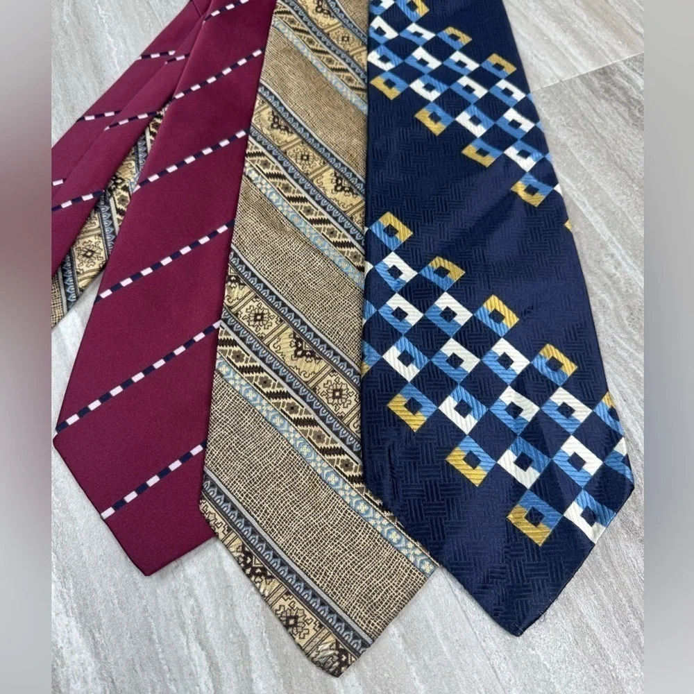 Vintage Givenchy Luxury Wide Tie Bundle